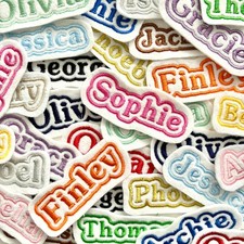 Personalised Embroidered Name