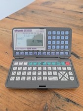 Olivetti D1010 Electronic Note Book Personal Organiser PDA Calculator Inc Manual