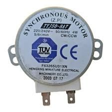 TYJ50-8A7 Microwave Turntable Motor 240V AC Universal Fit Panasonic LG Samsung