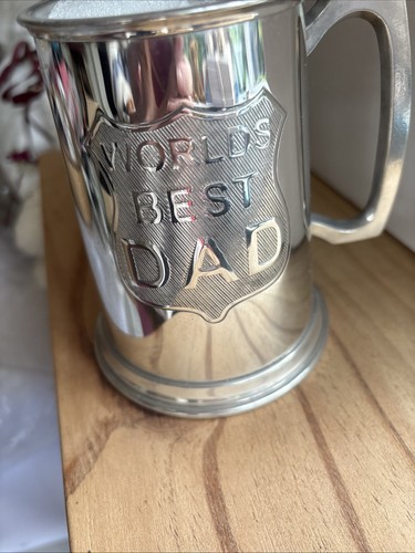 Pewter tankard dad - pewter,