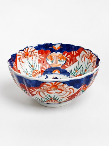 Antique japanese imari bowl - antique,