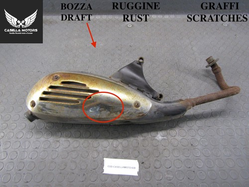 Exhaust muffler with draft - exhaust,