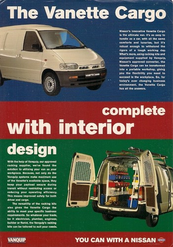Nissan vanette cargo vanquip - nissan,