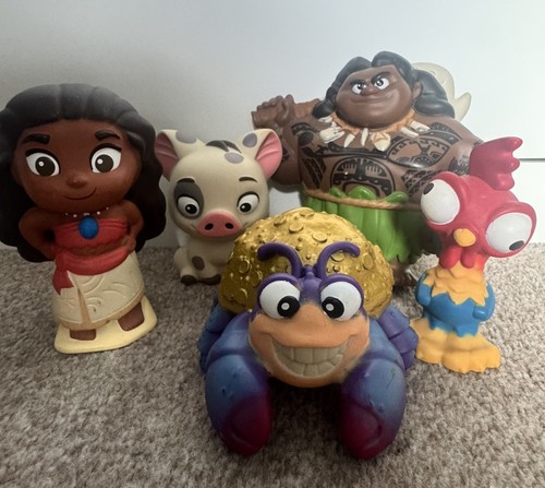 Disney official moana bath toy - moana,