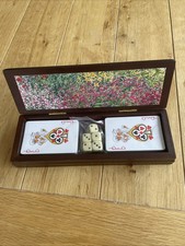 Vintage Wooden Box With 2 New