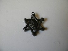 Stunning Antique Masonic All Seeing Eye  Brass Pendant - Superb & A1 Condition