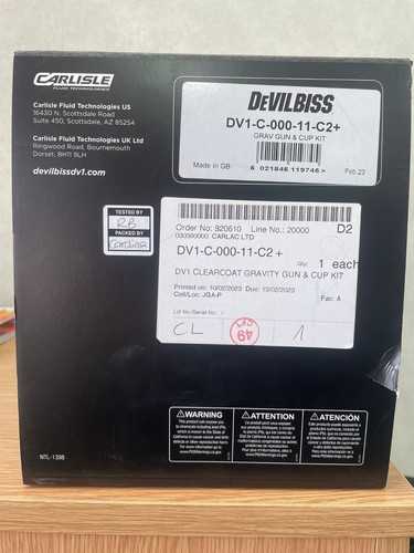 Devilbiss dv1 000 - devilbiss, dv1-c-000-1.1-c2+