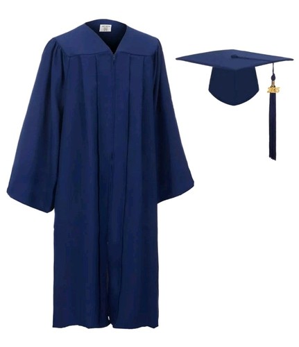 Gradclassical graduation navy - graduation,