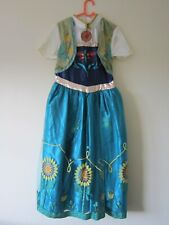 GEORGE ASDA AGE 7 8 QUEEN ANNA HALLOWEEN COSTUME FANCY DRESS FROZEN GIRLS KIDS