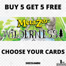 MetaZoo Wilderness 1st Edition Choose Your Cards!