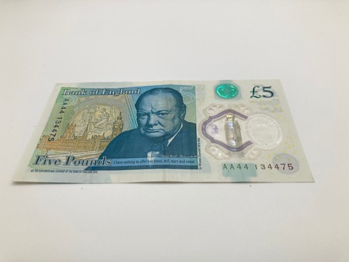 Aa44 134475 five - £5, pound