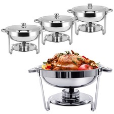 NEW 2/4 5L Chafer Chafing Dish