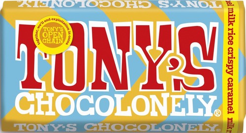 Tony milk chocolate bar - chocolate,