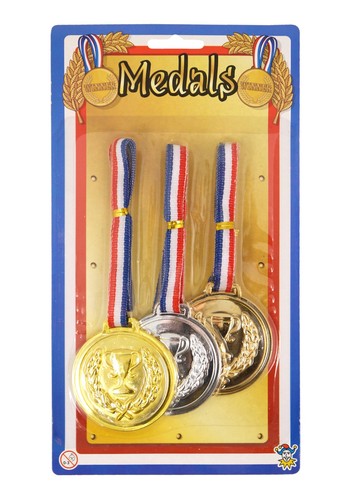 Pack winners medals gold - of, 3