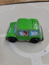 Rare VTG 60’s/70’s? Tin Toy Car-Japan-Mini Cooper- S MK II Green Car-LOOK!