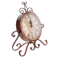  Living Room Decorative Table Clock Desk Clocks for Tabletop and Shelf