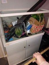 Large Tropical Fish Tank With All Accessories Included