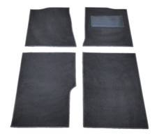 AUSTIN A35 & A30 NEW 4 PART FOOTWELL CARPET SET