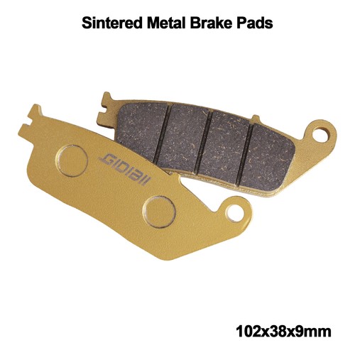 Sintered brake pads - pads, for