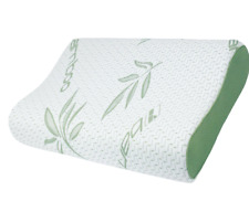 Contoor Pillow Memory Foam Bamboo Removable Cover Orthopedic Head Neck Support