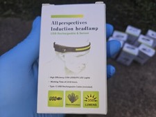 1/2x Waterproof COB Headlamp