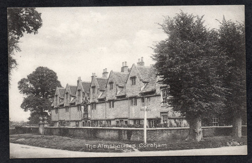 Postcard corsham chippenham - postcard, nr