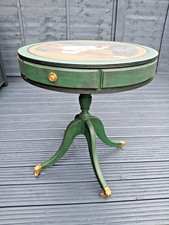 Vintage Green+Gold Painted and