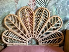 Smallable Bonton  Mila Headboard - Freestanding Single Rattan - £280 NEW!