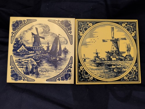 Pair delft blue white - 2,