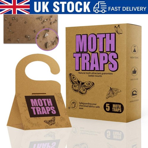 5pcs sticky moth traps - moth,