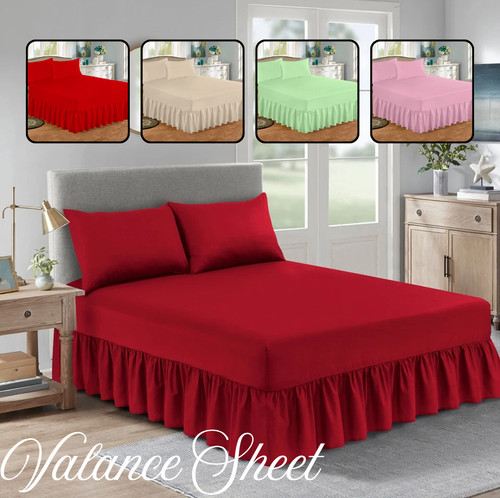 Fitted valance sheets extra - fitted,