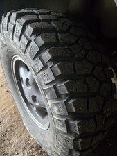 BFG Mud terrain 285/75x16 tyres. Plus early Disco rims !