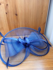 occasions navy Fascinator Special Occasion Wedding Formal Races new