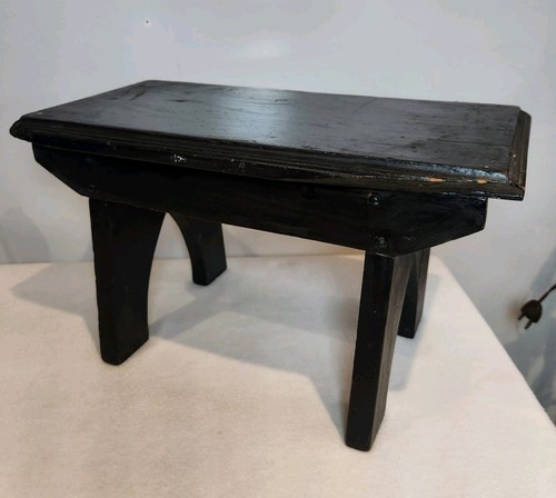 Vintage shabby black cracked - vintage,