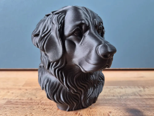 Leonberger bust - leonberger,