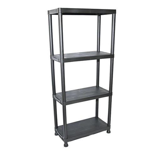 Tier plastic shelving - 4,