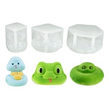 Cartoon 3D Snake Silicone