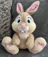 DISNEY Store 14 inch Thumper Bunny Rabbit Beige Plush soft TOY Bambi friends