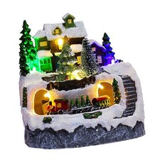 Christmas Village House Resin