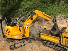 Mini/Micro Digger & Hi-Lift Dumper Hire With Operator One Man & His Digger