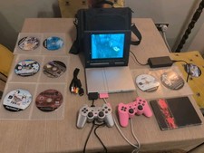 Sony PlayStation 2 Slim Console And Joytech Screen Bundle. Fully Tested Working 