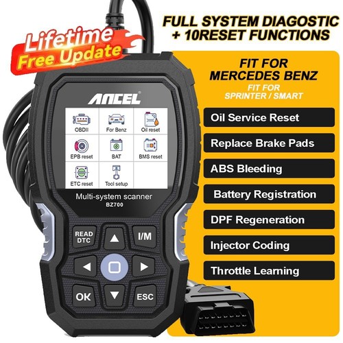 Obd2 scanner car - dpf, battery