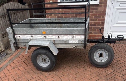 Aliminium tipper trailer - aliminium,