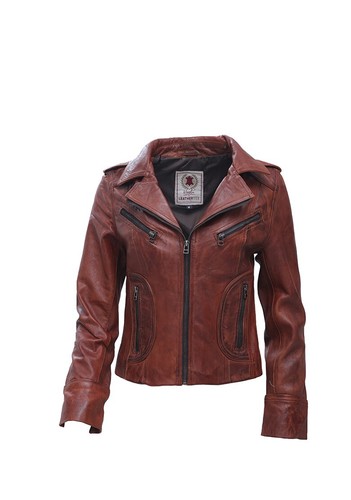 Women vintage brown real - women's,