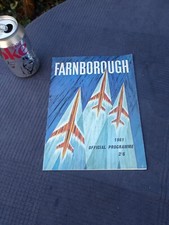 Vintage Farnborough Air Show Official Programme 1961