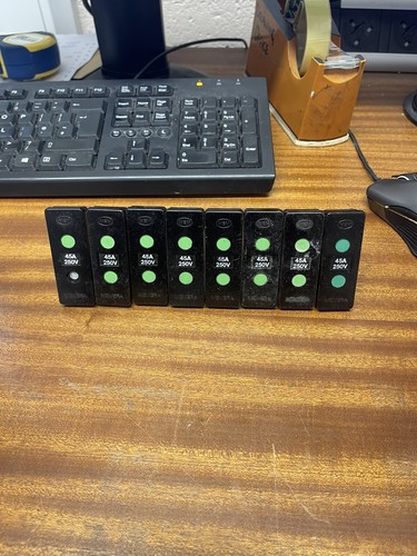 Mem 45a green - green, dot