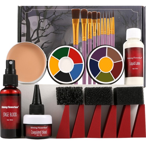 Colorful face paint - ,