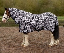 GALLOP ZEBRA COMBO FLY RUG