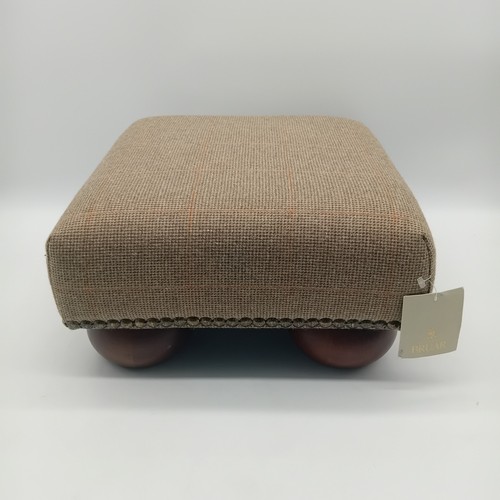House bruar tweed - of, footstool