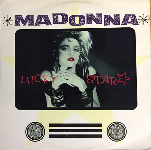 Madonna lucky star - star, used